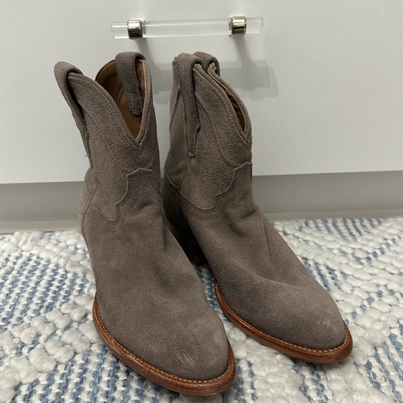 Tecovas suede ankle boot - Picture 1 of 5